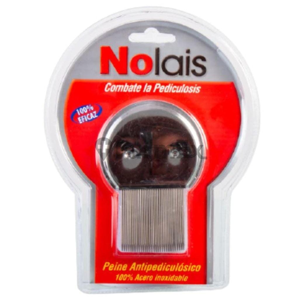 Nolais Peine Antipediculoso (Puas estriadas) Farmex-Fonasa-Persistente